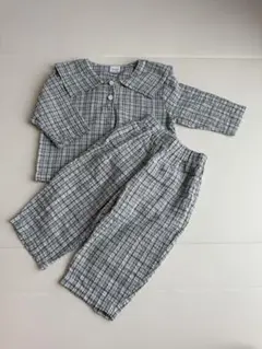 mien bloom.B 25ss チェック上下セットアップ 2(80size)