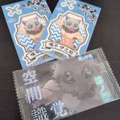 鬼滅の刃　嘴平伊之助 ステッカー カード　セット