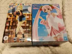 着せ恋　喜多川海夢　初音ミク　桜ミク　フィギュア　セット