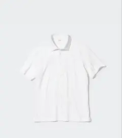 ユニクロ　エアリズム　フルオープンポロシャツ　サイズXS