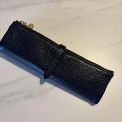 COMPANY LIMITED 黒レザーペンケース