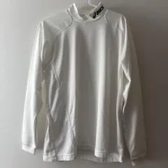 asics ホワイト 長袖 L ウォームアップウェア
