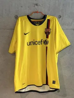 美品 06/07 NIKE FCバルセロナ デコ ユニフォーム 蛍光イエロー - メルカリ