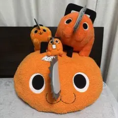 チェンソーマン ポチタ ぬいぐるみ クッション 4点セット まとめ売りのサムネイル