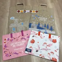 新品未使用★Trader Joe's クリスマスエコバッグセット