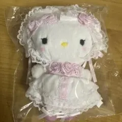 サンリオ ホワイトフリルデザインシリーズ　ハローキティ マスコット