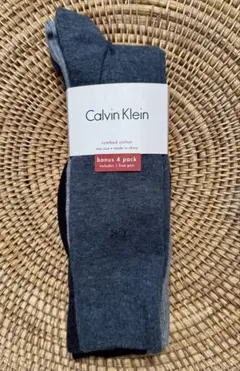 Calvin Klein ソックス 4足セット　アメリカで購入