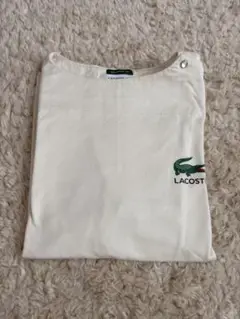 LACOSTE 長袖Tシャツ アイボリー