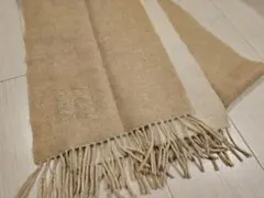 LOEWE リバーシブル ウール カシミア マフラー