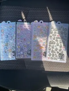 水族館限定　ボンボンドロップシール　4枚セット