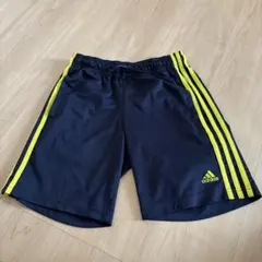 adidas 半ズボン ネイビー 3本ライン