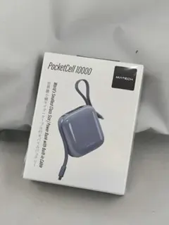 MATECH モバイルバッテリー (世界最小サイズ, 10000mAh)