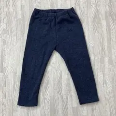 UNIQLO フリースレギンス　パンツ　裏起毛　ユニクロ　90