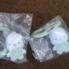 サンリオキャラクターズ カラフルカラビナマスコットチャーム ガチャ　ポチャッコ