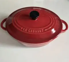 LE CREUSET 楕円形 鍋 レッドのサムネイル