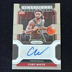 Coby White コービー・ホワイト Prizm Auto サイン 直筆