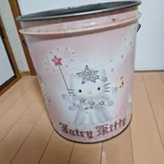 激レア　ハローキティ ドラム缶 スチール缶　2000年