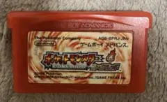 ポケットモンスター ファイアレッド 任天堂　ゲームボーイ
