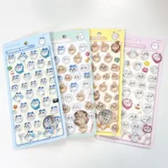 4枚セット ちいかわ ハチワレ うさぎ シール