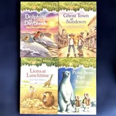 Magic Tree House 4冊ボックスセット ペーパーバック トレカ付き