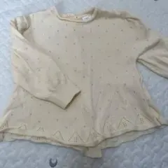 tete a tete 透かし編み　ニット　カーディガン 2way 90