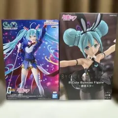 初音ミク フィギュアセット バニーガール GUNDAM コラボ