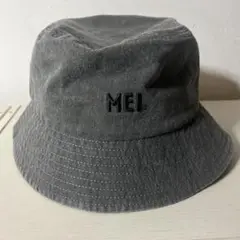 バケットハット　バケハ　MEI 灰色　帽子　メンズ