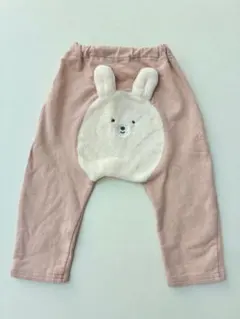うさぎデザインのパンツ 80サイズ