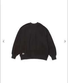 フレッシュサービス LIGHT OZ CREW NECK SWEAT ブラック