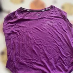 NIKE パープル ノースリーブ Tシャツ S