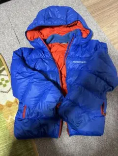 mont-bell ネージュダウンパーカ　青 120