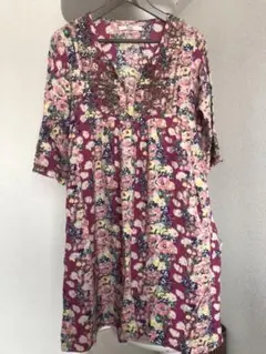 AnotherEdition 花柄 ワンピース