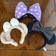 ディズニー カチューシャ ⭐︎ミニー ⭐︎シェリーメイ ⭐︎3点セット