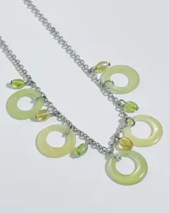 ネックレス　ビーズ