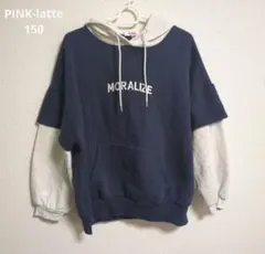 PINK-latte ピンクラテ パーカー М カジュアル 裏起毛