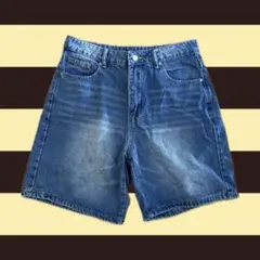 デニムハーフパンツ