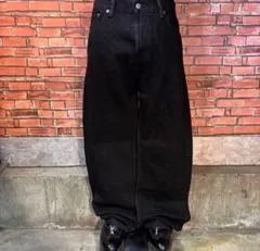 さ*げ様 00s Levi’s 505 メキシコ製 ブラックデニム ワイド スト