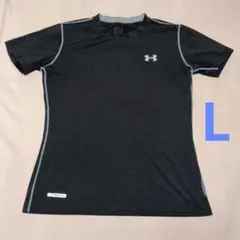 Under Armour heatgear ブラック Tシャツ L