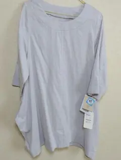 【未使用】チュニック　ＵＶカット麻綿　LL