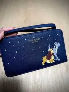 新品,未使用 ケイトスペード ニューヨーク わんわん物語 L-ジップ