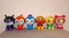 おっきなアンパンマンマスコット 6体セット