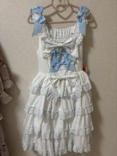 Angelic pretty シュガーリィカーニバル 水色 OP - メルカリ