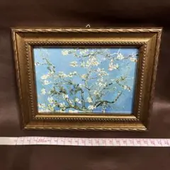 ル*ー様 山下清 大島桜 肉筆砂油彩画 紙本著色 額装 写真やコピーでは