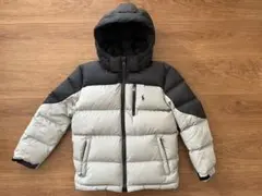 ポロ ラルフローレン ダウン 130 7 キッズ ブラック グレー