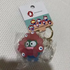 サンリオミャクミャク クリアカラー キーホルダー　ハンギョドン