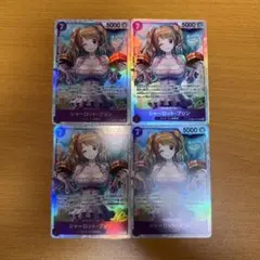 ワンピースカード プリン sr 4枚セット