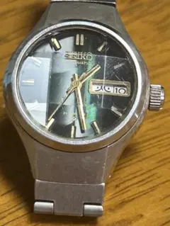 SEIKO セイコー 自動巻き 腕時計 グリーン　2706-0310 78