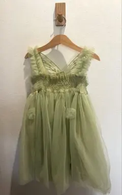 ★クリーニング済★ こどもドレス 結婚式 バースデー 5歳 6歳 120cm