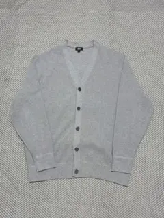 【UNIQLO】　美品　グレー　カーディガン
