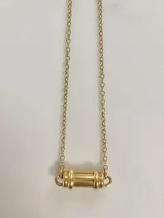 Tiffany & Co. K18 ゴールド ネックレス シリンダーボトル - メルカリ